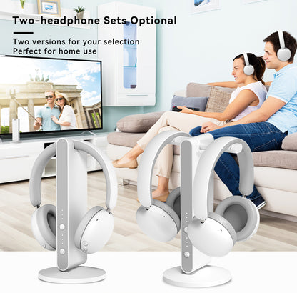 Dual-Mode Bluetooth ANC Koptelefoon met Zenderdock MV2 Bundle+